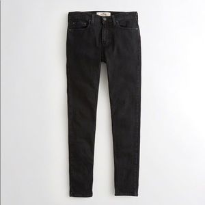 Hollister super skinny black jeans